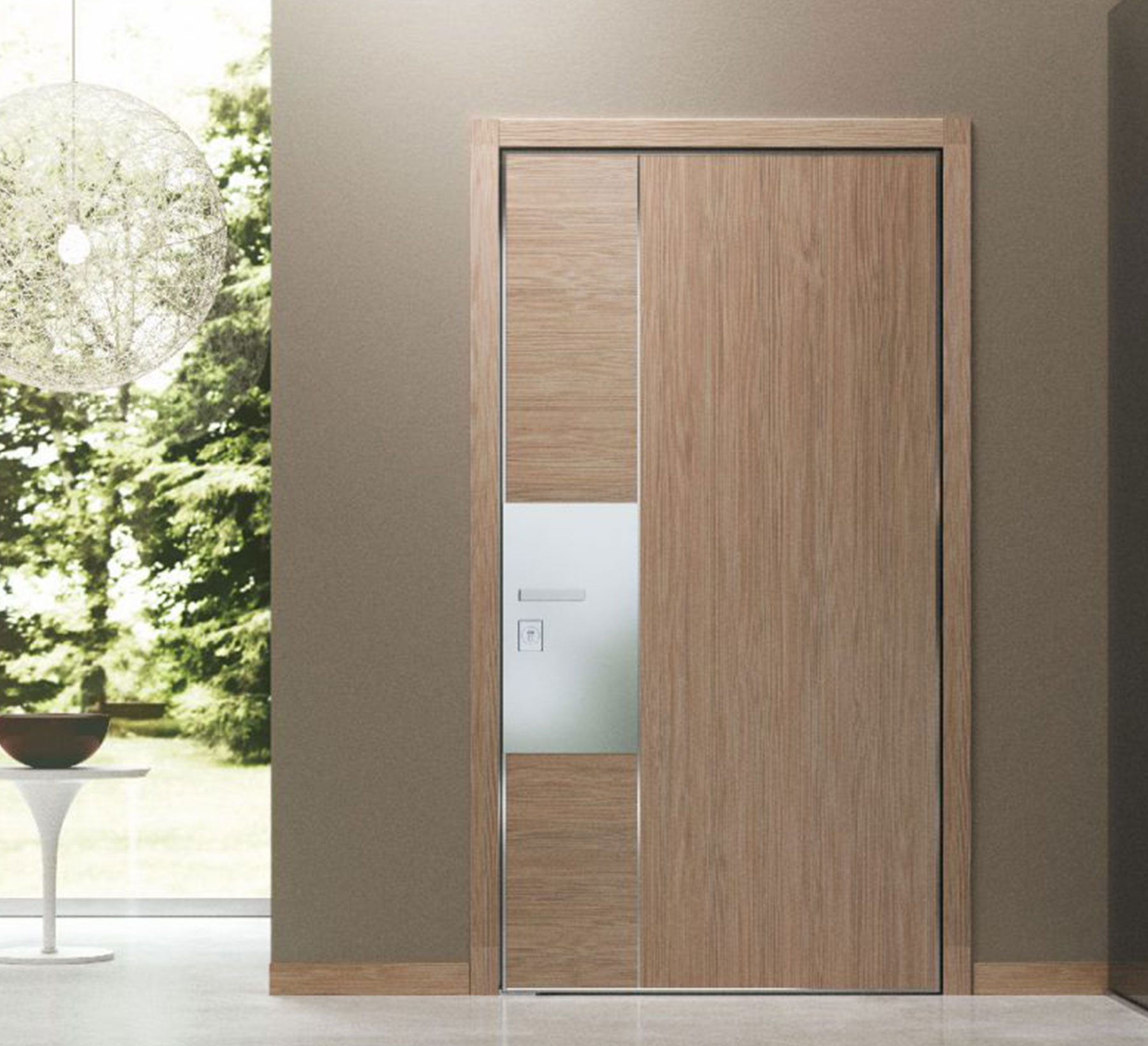 Porta blindata a rotazione verticale antieffrazione classe 3 4